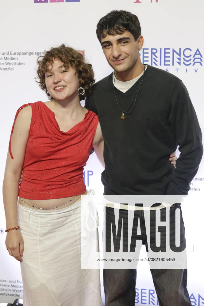 Mathilda Smidt and Loran Alhasan at the premiere of the ZDFneo series Chabos at the 11 Series Camp Festival 2025 at the Cinenova cinema in Cologne, 05 06 2025 Foto:xR.xSchmiegeltx xFuturexImagex chabos_5620