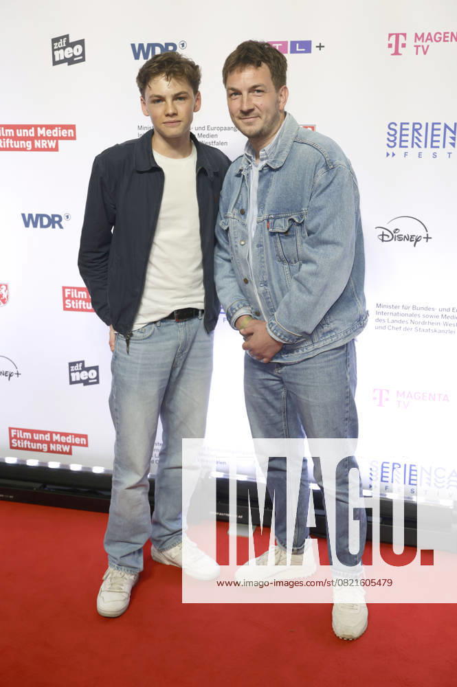 Nico Marischka and Johannes Kienast at the premiere of the ZDFneo series Chabos at the 11 Series Camp Festival 2025 at the Cinenova cinema in Cologne, 05 06 2025 Foto:xR.xSchmiegeltx xFuturexImagex chabos_5639