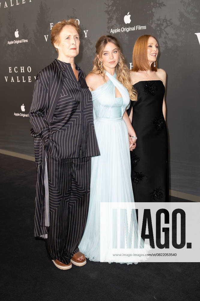 Echo Valley European Film Premiere Cast and guests attend the Echo Valley European Film Premiere at BFI Southbank Featuring: Fiona Shaw, Sydney Sweeney, Julianne Moore Where: London, United Kingdom When: 10 Jun 2025 Credit: Phil Lewis WENN London United Kingdom