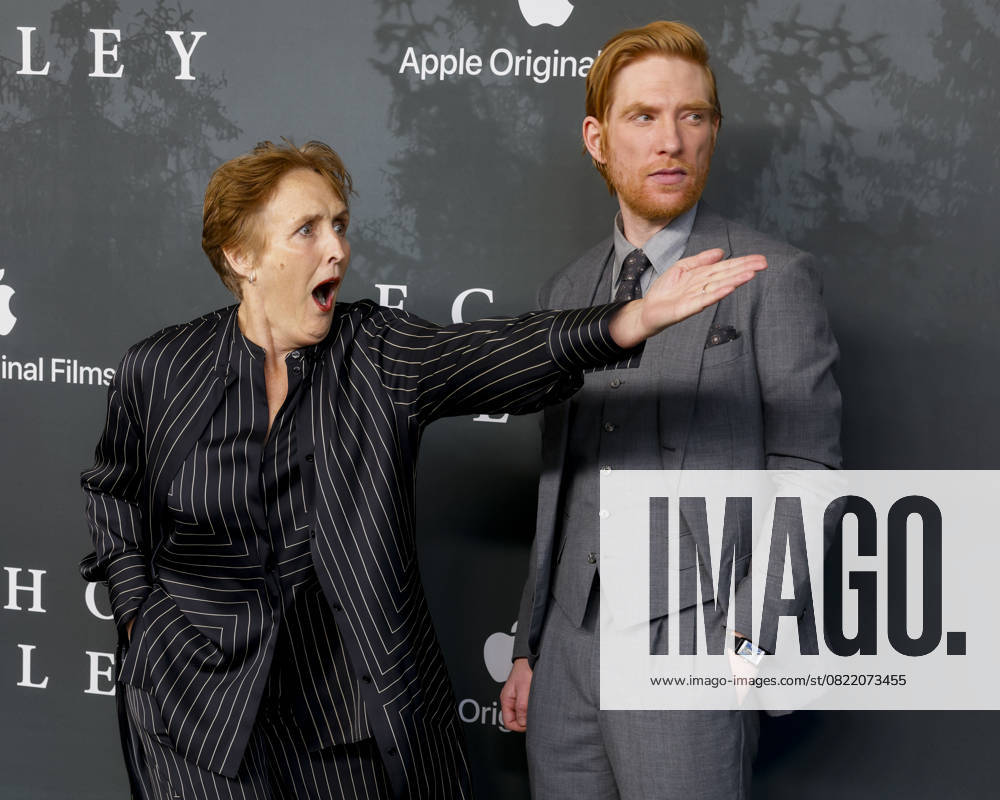 Echo Valley European Premiere at the BFI Southbank in London - 10 Jun 2025 Fiona Shaw and Domhnall Gleeson attend the Echo Valley European Premiere at the BFI Southbank in Waterloo, London. London United Kingdom