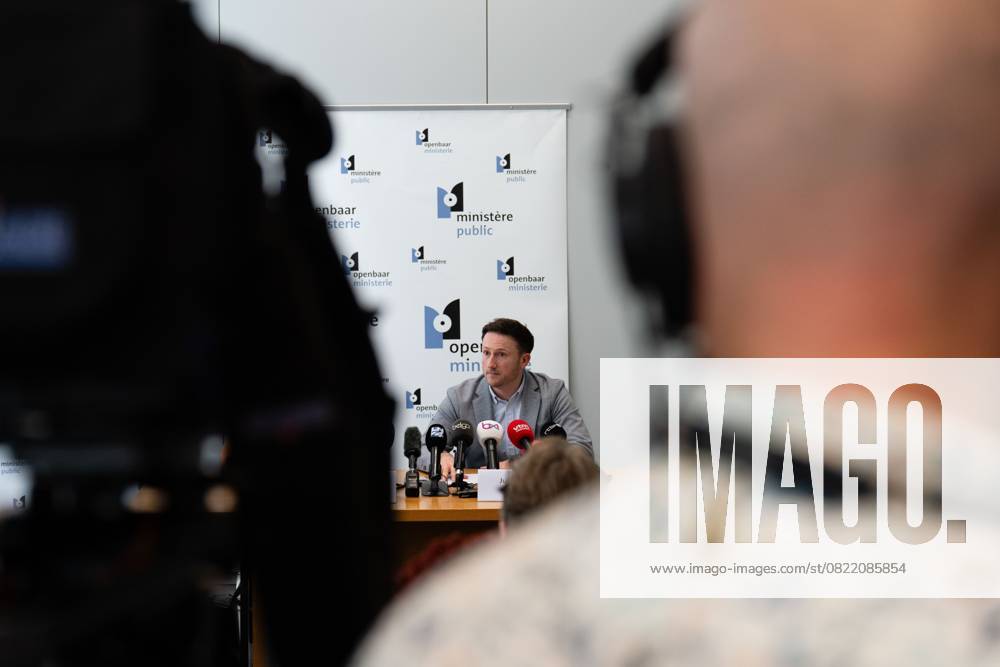 Brussels King s Prosecutor Julien Moinil pictured during a press conference about the file on the death of Fabian (11) on Wednesday 11 June 2025 in Brussels. The 11-year-old Fabian died after he was was chased and hit by a police car, at the Elisabeth park in Ganshoren. MARIUS BURGELMAN MariusxBurgelman 126686589