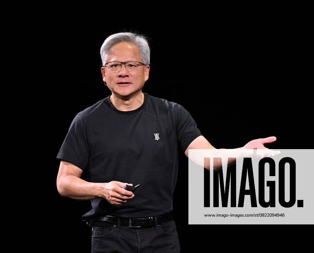 NVIDIA founder and CEO Jensen Huang speaks at NVIDIA GTC Paris VivaTech 2025 PARIS, FRANCE - JUNE 11: NVIDIA founder and CEO Jensen Huang speaks during the NVIDIA GTC Paris keynote, part of the 9th edition of the VivaTech technology startup and innovation fair, held at the Dôme de Paris in the Porte de Versailles exhibition center in Paris on June 11, 2025. Mustafa Yalcin Anadolu Paris France. Editorial use only. Please get in touch for any other usage.