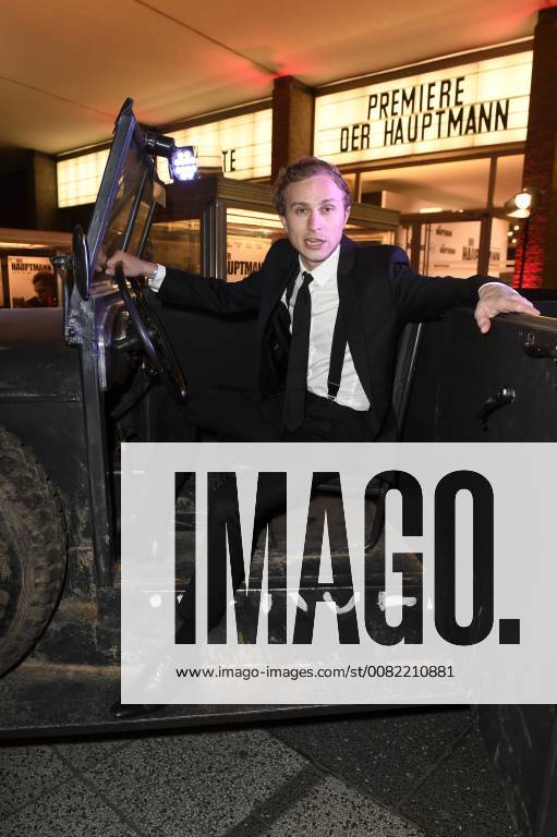 Max Hubacher at the premiere of the movie Der Hauptmann im Kino International Berlin 08 03 2018 Foto:xF.xFuturexImage