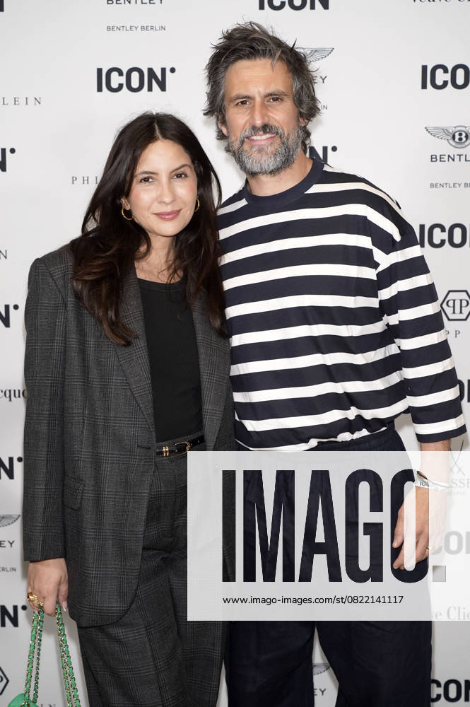 Chryssanthi Kavazi with husband Tom Beck at the ICON Summer in the City Dinner at the Manon Brasserie Nouvelle in the Hotel Roomers Berlin, 11 06 2025 Foto:xT.xBartillax xFuturexImagex icon_5727