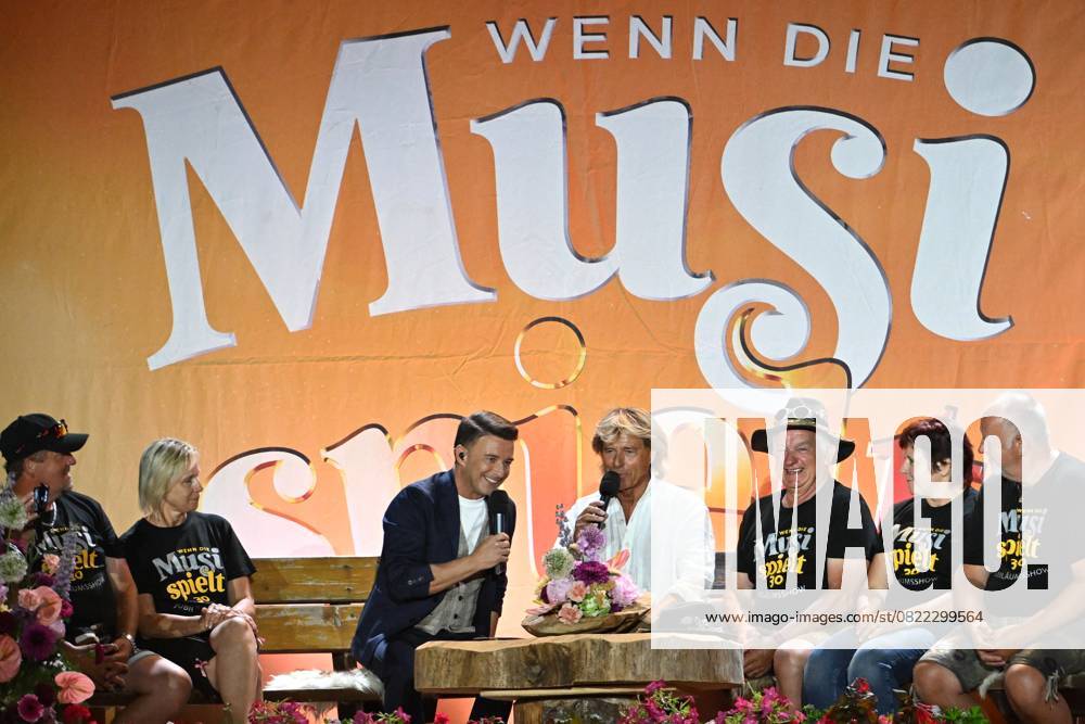 Bad Kleinkirchheim St Oswald am Hoferriegel in Austria AUT Wenn die Musi spielt Open Air 2025 Marco Ventre and Hansi Hinterseer,