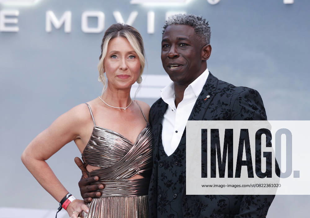 Abdul Salis arrives on the red carpet for the Apple Original Films & Warner Bros. Pictures F1 World Premiere in Times Square on Monday, June 16, 2025 in New York City. NYP20250616162 JOHNxANGELILLO