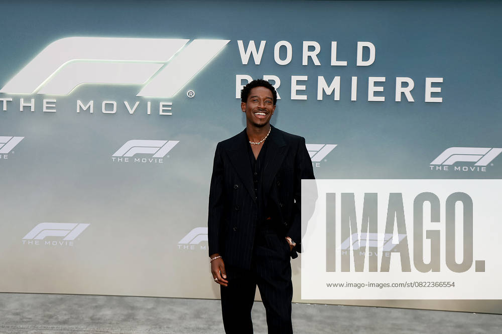 Red carpet arrivals for the World Premiere of Apple Original Films F1 The Movie in Times Square. F1 The Movie will be released in theatre s and in IMAX in partnership with Warner Bros. Pictures on June 27, 2025 Featuring: Damson Idris Where: New York, New York, United States When: 16 Jun 2025 Credit: Marion Curtis StarPix for Apple Original Films INSTARimages . NOT FOR USE BY NEWSPAPERS BASED IN THE UK.
