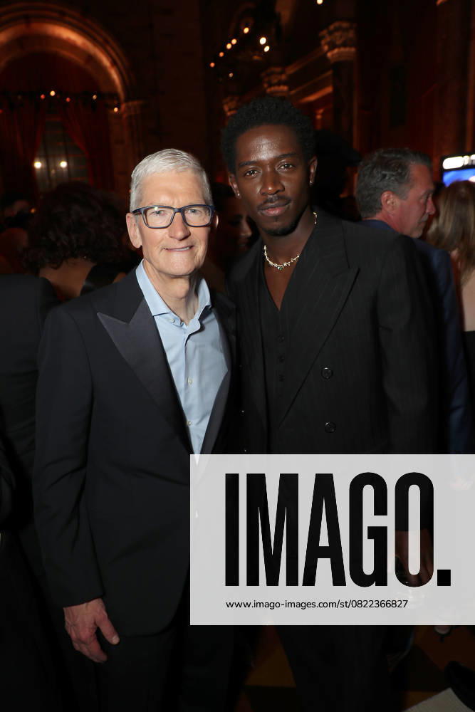 World premiere of Apple Original Films F1 The Movie at Cipriani 42nd Street. F1 The Movie will be released in theatre s and in IMAX in partnership Warner Bros. Pictures on June 27, 2025 Featuring: Tim Cook and Damson Idris Where: New York, New York, United States When: 16 Jun 2025 Credit: Marion Curtis StarPix for Apple Original Films INSTARimages . NOT FOR USE BY NEWSPAPERS BASED IN THE UK.