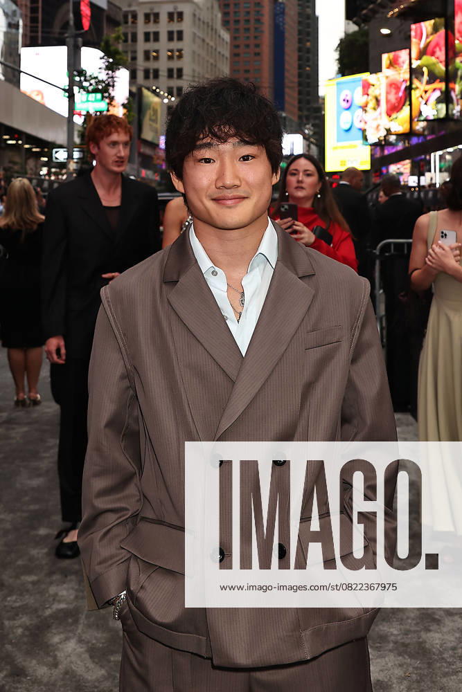 Red carpet arrivals for the World Premiere of Apple Original Films F1 The Movie in Times Square. F1 The Movie will be released in theatre s and in IMAX in partnership with Warner Bros. Pictures on June 27, 2025 Featuring: Yuki Tsunoda Where: New York, New York, United States When: 16 Jun 2025 Credit: Dave Allocca Starpix INSTARimages . NOT FOR USE BY NEWSPAPERS BASED IN THE UK.