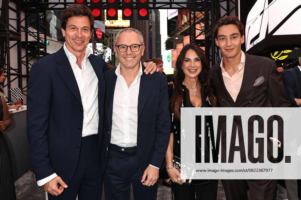 Red carpet arrivals for the World Premiere of Apple Original Films F1 The Movie in Times Square. F1 The Movie will be released in theatre s and in IMAX in partnership with Warner Bros. Pictures on June 27, 2025 Featuring: Toto Wolff, George Russell and Guests Where: New York, New York, United States When: 16 Jun 2025 Credit: Dave Allocca Starpix INSTARimages . NOT FOR USE BY NEWSPAPERS BASED IN THE UK.