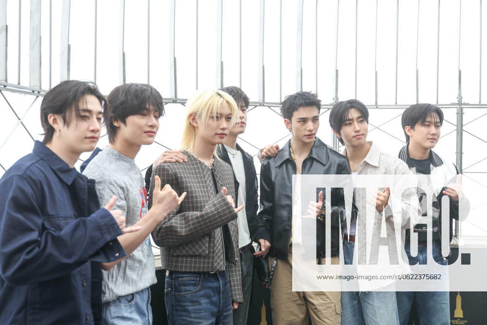 South Korean group Stray Kids participates in the lighting ceremony of the Empire State Building South Korean boy band Stray Kids participates in the lighting ceremony of the Empire State Building, in partnership with the organization Musicians On Call, this Monday (16), in New York. The building was lit up in burgundy to celebrate the healing power of music. June 16, 2025