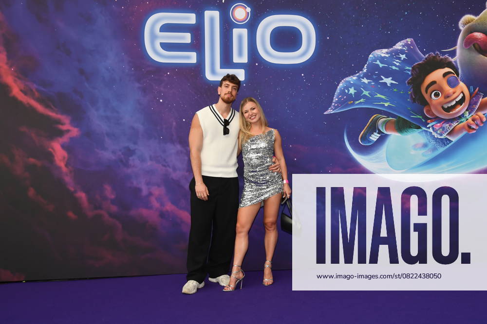 Rome, Italy: Rome, The Space Cinema Moderno Premiere of the Disney and Pixar Film Elio , In the photo: Anastasia Kuzmina Alessio Di Gennaro Rome Italy - ZUMAp169 20250617_zea_p169_860