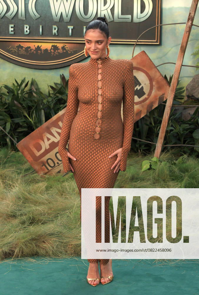 Jurassic World: Rebirth. World premiere London, UK. Luna Blaise at the Jurassic World: Rebirth. World premiere. Odeon Luxe. Leicester Square. 17th July 2025. LMK11-S170625-001 Steve Bealing Landmark Media