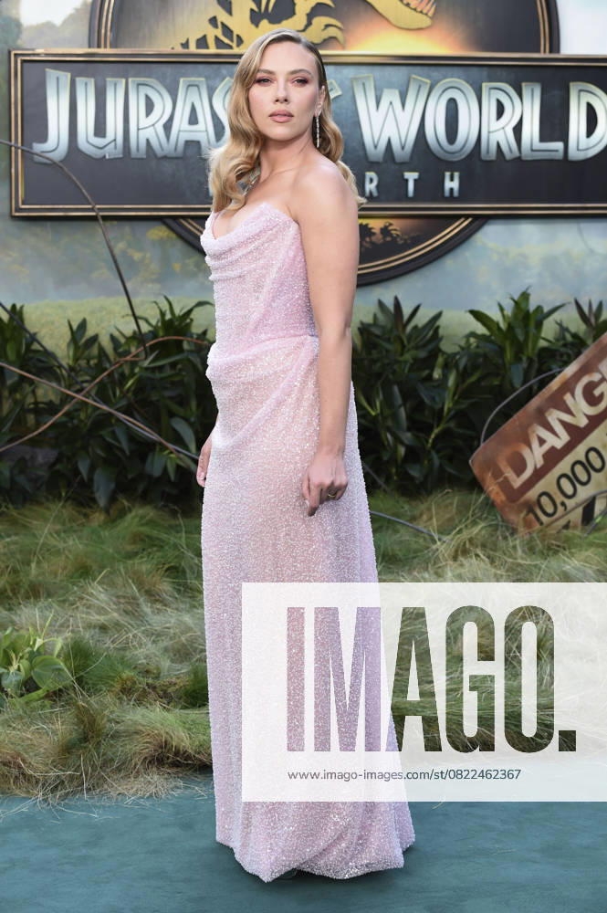 Scarlett Johansson at the world premiere of the movie Jurassic World Rebirth Jurassic World Rebirth at Odeon Luxe Leicester Square, London, 17 06 2025 Foto:xS.xFuturexImagex jurassic_5764