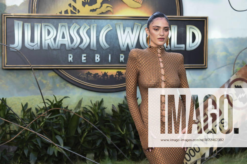 Luna Blaise at the world premiere of the movie Jurassic World Rebirth Jurassic World Rebirth at Odeon Luxe Leicester Square, London, 17 06 2025 Foto:xS.xFuturexImagex jurassic_5780