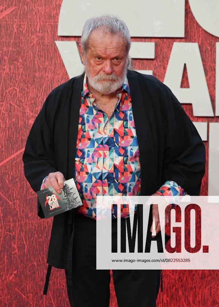 Terry Gilliam attends 28 Years Later World Premiere at the Odeon Luxe Leicester Square in London, England. UK. Wednesday 18th June 2025.