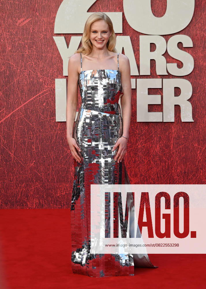 Emma Laird attends 28 Years Later World Premiere at the Odeon Luxe Leicester Square in London, England. UK. Wednesday 18th June 2025.