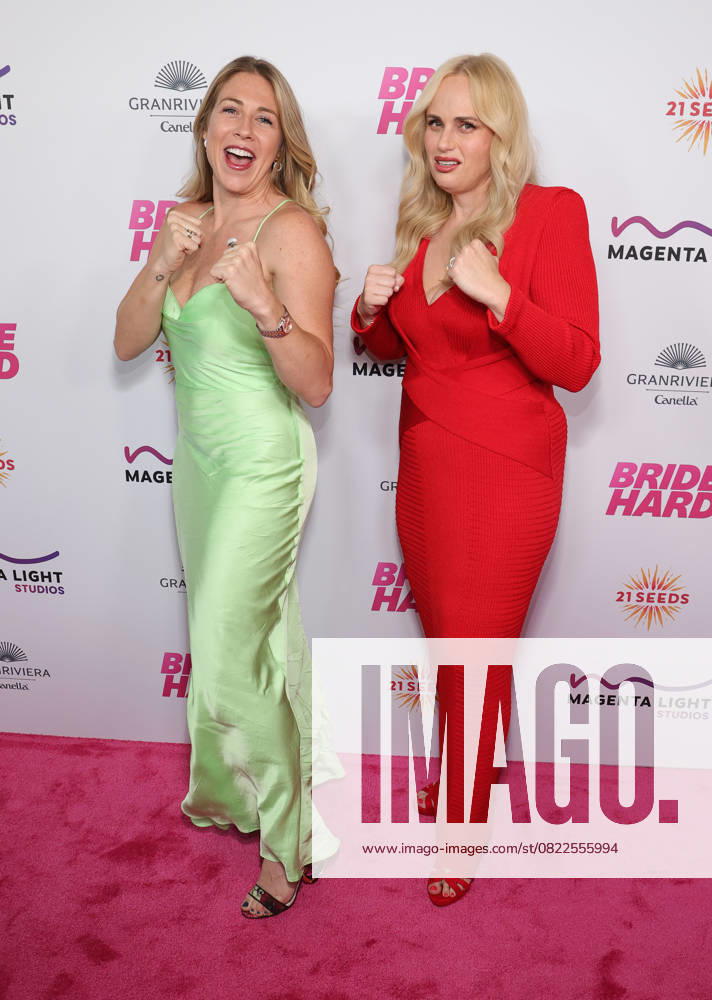 Los Angeles Premiere Of Bride Hard 18 June 2025 . Los Angeles, California - Meredith Richardson, Rebel Wilson At Los Angeles Premiere Of Bride Hard held at DGA Theater Complex in Los Angeles. Photo Credit: AdMedia Los Angeles CA United States