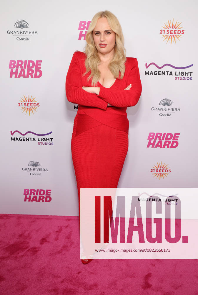 Los Angeles, California - Rebel Wilson At Los Angeles Premiere Of Bride Hard held at DGA Theater Complex in Los Angeles. Los Angeles USA - ZUMAa123 20250618_zaa_a123_017