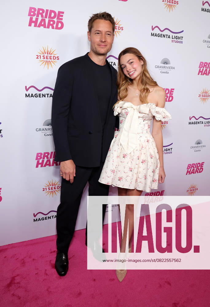 Los Angeles, California - Justin Hartley, Isabella Hartley At Los Angeles Premiere Of Bride Hard held at DGA Theater Complex in Los Angeles. Los Angeles USA - ZUMAa123 20250618_zaa_a123_119
