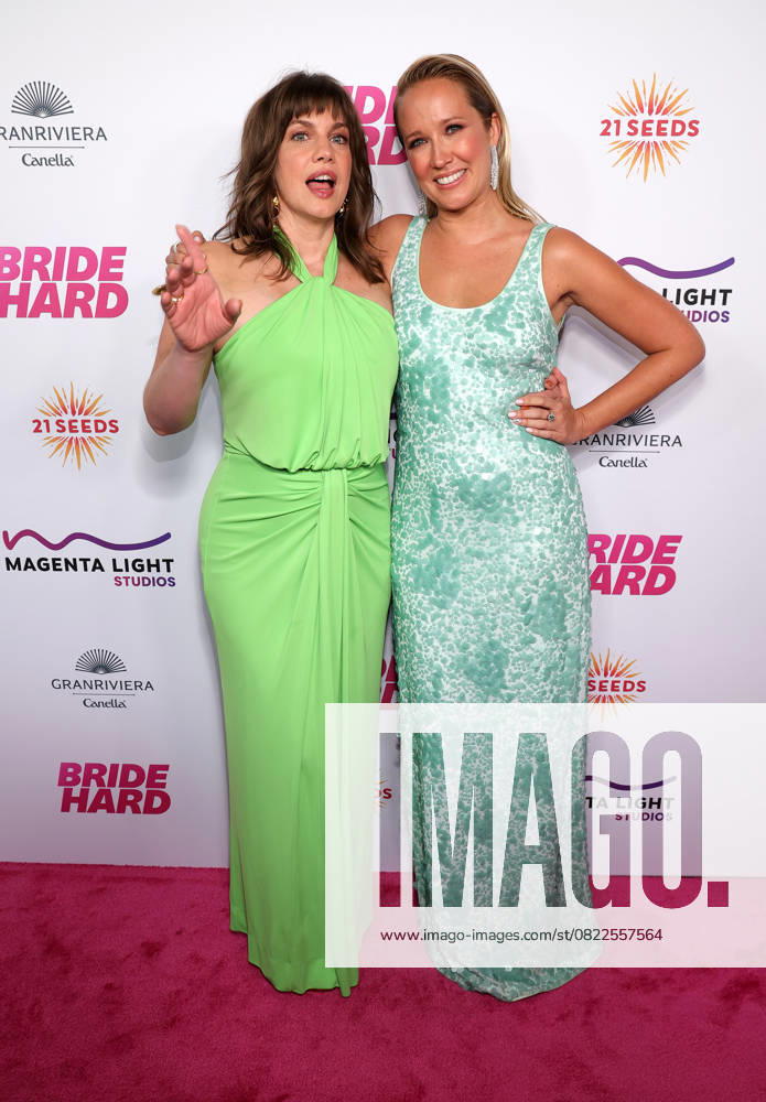 Los Angeles, California - Anna Chlumsky, Anna Camp At Los Angeles Premiere Of Bride Hard held at DGA Theater Complex in Los Angeles. Los Angeles USA - ZUMAa123 20250618_zaa_a123_120
