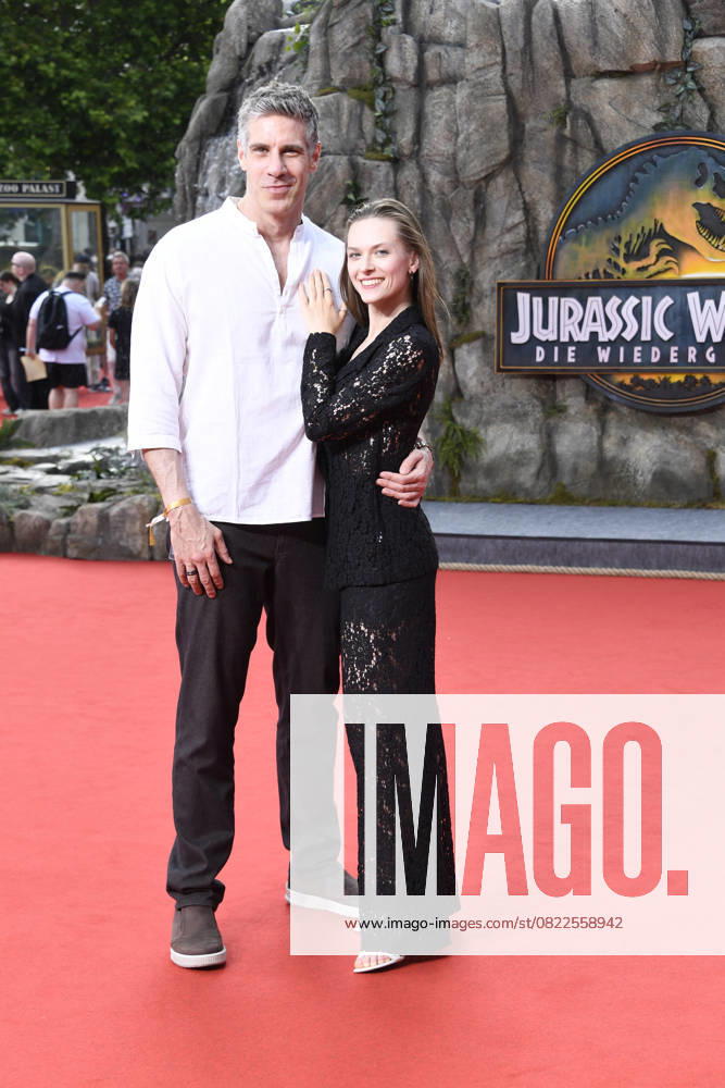 Nadja Gallera with boyfriend Mike at the premiere of JURASSIC WORLD DIE WIEDERGEBURT at the ZOO Palast in Berlin on 18 06 2025