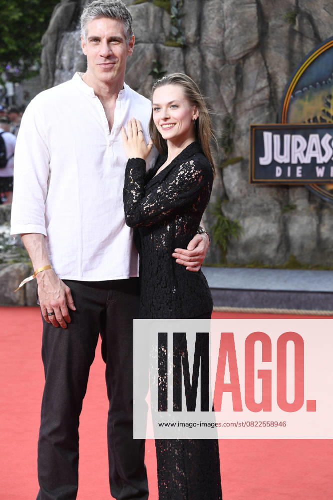 Nadja Gallera with boyfriend Mike at the premiere of JURASSIC WORLD DIE WIEDERGEBURT at the ZOO Palast in Berlin on 18 06 2025
