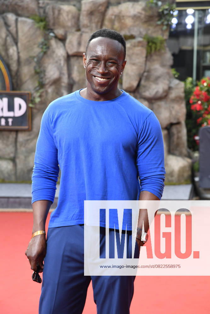 Jerry Kwarteng at the premiere of JURASSIC WORLD DIE WIEDERGEBURT at the ZOO Palast in Berlin on 18 06 2025