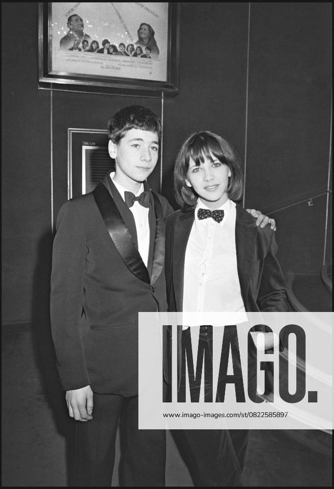 Archiv SOPHIE MARCEAU A L ehe ERSTE VON Film DIE BOUM Paris Frankreich