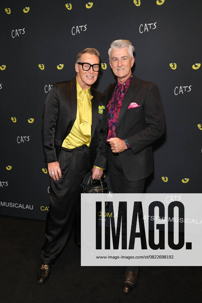 MITCH EDWARDS and MARK MCKIE attends the Opening Night of Cats at the Theatre Royal on June 20, 2025 in Sydney, NSW Australia - ZUMAa155 20250620_aaa_a155_055