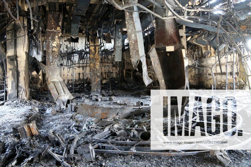 (250623) -- TEHRAN, June 23, 2025 () -- This photo taken on June 19, 2025 shows the scene after the attack on a building of Iran s state broadcaster IRIB in Tehran, Iran. Iran s state broadcaster IRIB said one of its buildings was hit on June 16 in a brutal aggression by Israel, but added that live broadcasts continued without major disruption. () IRAN-TEHRAN-IRIB-ISRAEL-ATTACK-AFTERMATH Xinhua