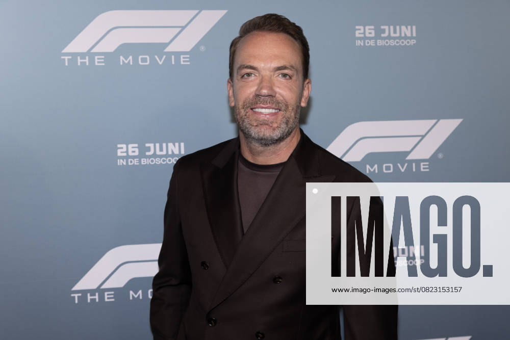 Premiere F1 The Movie AMSTERDAM, NETHERLANDS - JUNE 24: Robert Doornbos during Premiere F1 The Movie at Pathe Arena on June 24, 2025 in Amsterdam, Netherlands. (Photo by Marcel Koch BSR Agency) 78020636.jpg Amsterdam Pathe Arena Netherlands Content not available for redistribution in The Netherlands directly or indirectly through any third parties.