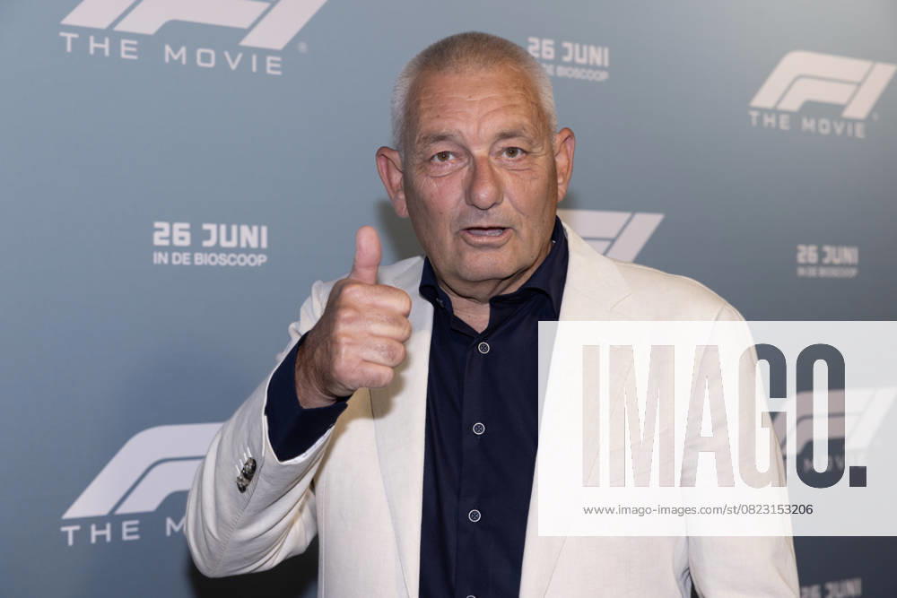 Premiere F1 The Movie AMSTERDAM, NETHERLANDS - JUNE 24: Allard Kalff during Premiere F1 The Movie at Pathe Arena on June 24, 2025 in Amsterdam, Netherlands. (Photo by Marcel Koch BSR Agency) 78020879.jpg Amsterdam Pathe Arena Netherlands Content not available for redistribution in The Netherlands directly or indirectly through any third parties.
