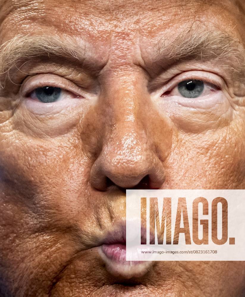 DEN HAAG - Donald Trump, president of the United States, during a press conference after the NATO summit at the World Forum The Hague. The Netherlands, for the first time in NATO s history of existence, is hosting a NATO summit. ANP REMKO DE WAAL netherlands out - belgium out