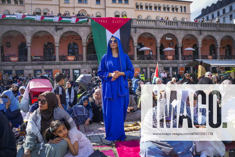 Joint rally and demonstration at Youngstorget Oslo 20250627 Islam Net is organizing a joint Friday rally and Palestine demonstration at Youngstorget Friday afternoon Photo Javad Parsa NTB Oslo Norway UgTKA0ZdXOY Ref POLUgTKA0ZdXOY jpg