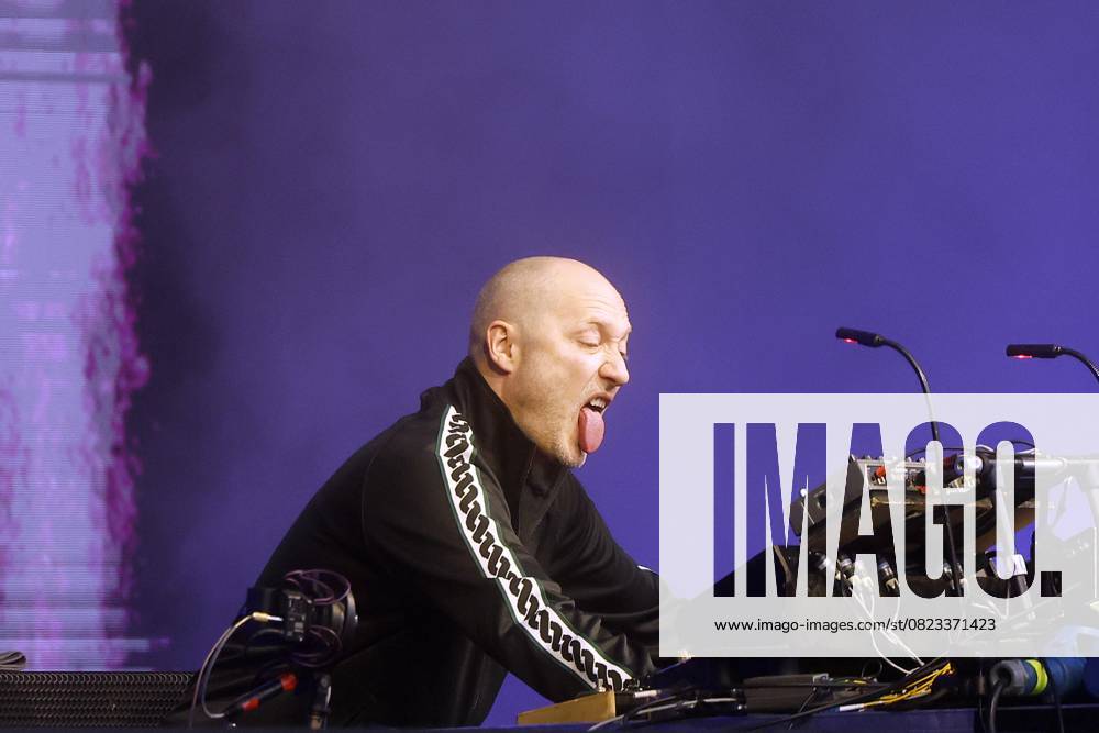 Paul Kalkbrenner, DJ, in concert live at Wuhlheide in Berlin, Open Air, Techno, House, Berlin Germany, Germany