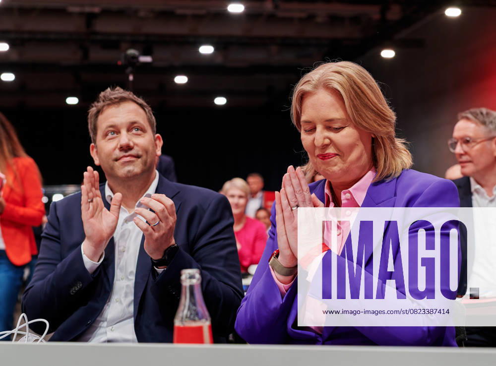 SPD Federal Party Conference Lars Klingbeil Bärbel B