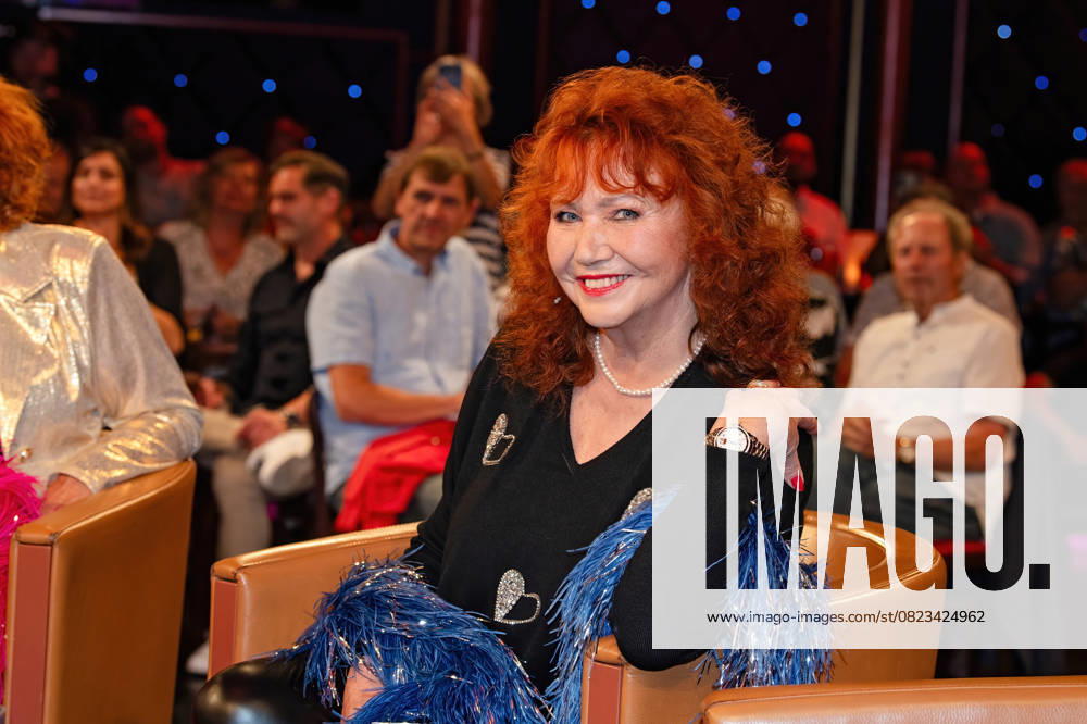 MDR Riverboat singer Regina Thoss on the occasion of the recording of the MDR talk show Riverboat on 27 06 2025 at Mediacity Leipzig 20250627ADO0085