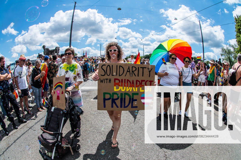 Bilder des Jahres 2025, News 06 Juni June 28, 2025, Munich, Bavaria, Germany: Under the motto of â€oeLiberte, Diversite, Queerite†Munich held the annual Christopher Street Day parade with an expectation of over 300,000 visitors and participants. While other CSD events in Germany were cancelled due to threats, security was stepped up in Munich to ensure a smooth celebration. The Munich police state there are â€oeno concrete threats†while right-wing extremist groups have been mobilizing in their chat groups. Munich Germany - ZUMAb160 20250628_abp_b160_073