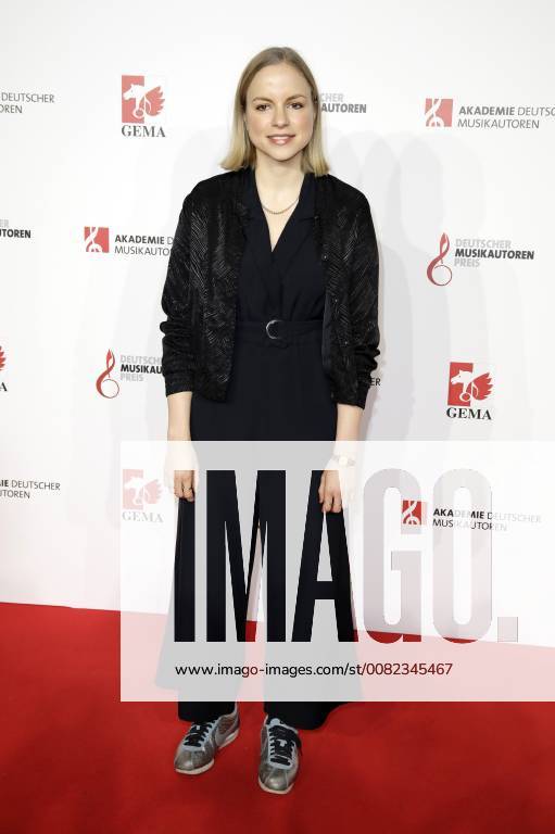 Julia Engelmann at the 10th German Music Author Award 2018 at the Hotel Ritz Carlton Berlin 15 03 2018 Foto:xS.xGabschx xFuturexImage