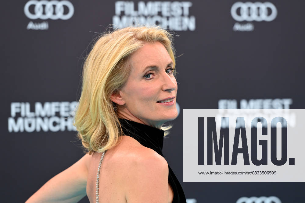 Maria FURTWAENGLER actress, single picture, cropped single motif, portrait, portrait red carpet, red carpet, opening 42 film festival Munich on 28 06 2024 Gasteig HP8