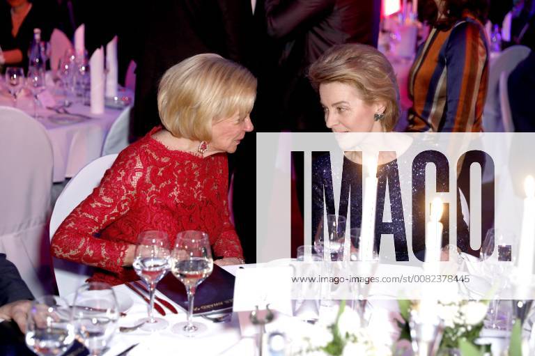 Liz Mohn and Ursula von der Leyen at the 13th presentation of the Steiger Awards in the Alte Kaue of the Hansemann Dortmund colliery 17 03 2018 Foto:xC.xFuturexImage