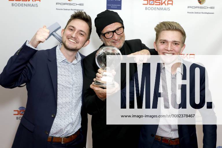 Thomas Danninger and Markus Danninger two-tone with Titus Dittmann at the 13th Steiger Awards ceremony in the Alte Kaue of the Hansemann Dortmund colliery 17 03 2018 Foto:xC.xFuturexImage