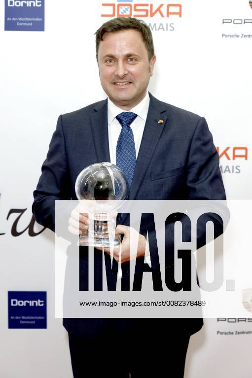 Xavier Bettel at the 13th presentation of the Steiger Awards in the Alte Kaue of the Hansemann Dortmund colliery 17 03 2018 Foto:xC.xFuturexImage