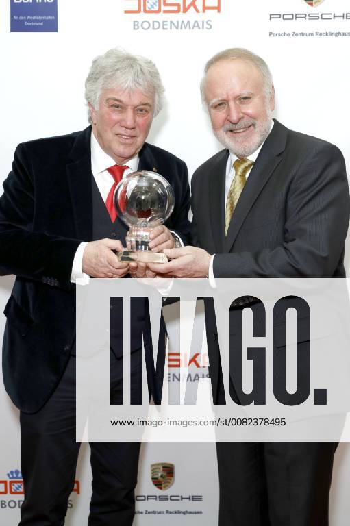 Rolf Zuckowski and Peter Reber at the 13th presentation of the Steiger Awards in the Alte Kaue of the Hansemann Dortmund colliery 17 03 2018 Foto:xC.xFuturexImage