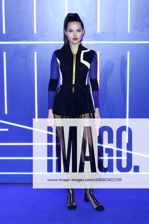 Moldovan model Doina Ciobanu attends the European Premiere of Ready Player One at Vue West End in London. MARCH 19th 2018 MESx18643
