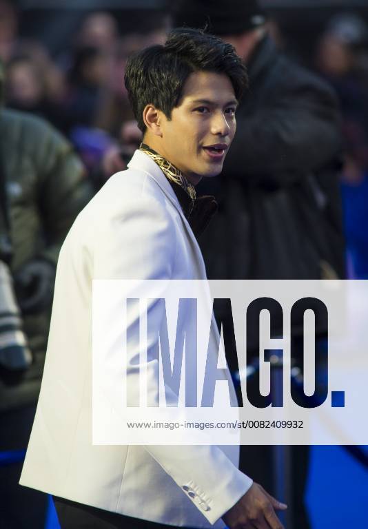 Ready Player One - European film premiere London, UK. Win Morisaki at Ready Player One - European film premiere at the Vue West End, Leicester Square, London on Monday 19 March 2018. LMK386-J1758-200318