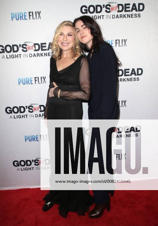 HOLLYWOOD, CA - MARCH 20: Tatum O Neal and Emily McEnroe at the God s Not Dead: A Light in Darkness premiere at American Cinematheque s Egyptian Theatre on March 20, 2018 in Hollywood, California.