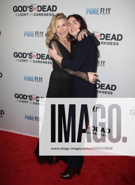 HOLLYWOOD, CA - MARCH 20: Tatum O Neal and Emily McEnroe at the God s Not Dead: A Light in Darkness premiere at American Cinematheque s Egyptian Theatre on March 20, 2018 in Hollywood, California.