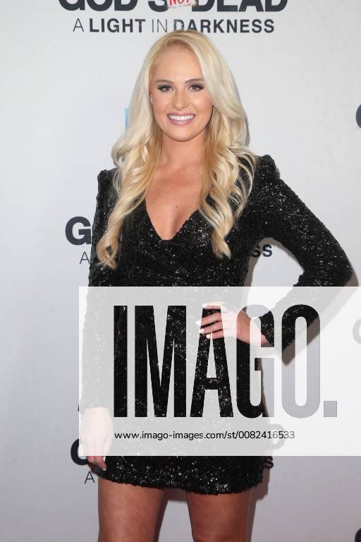 HOLLYWOOD, CA - MARCH 20: Tomi Lahren at the God s Not Dead: A Light in Darkness premiere at American Cinematheque s Egyptian Theatre on March 20, 2018 in Hollywood, California.